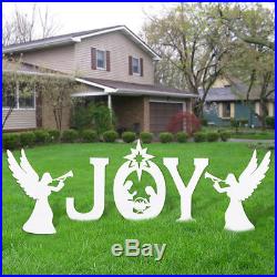 New Christmas Outdoor Joy Nativity Holy Scene Beautiful Yard Sign