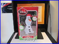 New Disney 3.5' Inflatable Olaf white LED light Christmas Decoration