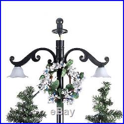 New Festive Indoor Snowing Xmas Tree Unique Tabletop Lamp Snowfall & Musical LED