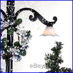 New Festive Indoor Snowing Xmas Tree Unique Tabletop Lamp Snowfall & Musical LED