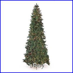 New Finley Home 10' Classic Pine Clear Pre-lit Slim Christmas Tree