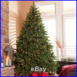 New Finley Home 7.5′ Classic Pine Full Pre-Lit Artificial Christmas Tree