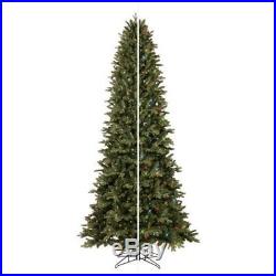 New G. E. 9′ Just Cut Aspen Fir Color Choice LED Lights Christmas Tree