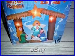 New Gemmy Christmas Holy Nativity Scene Airblown Inflatable