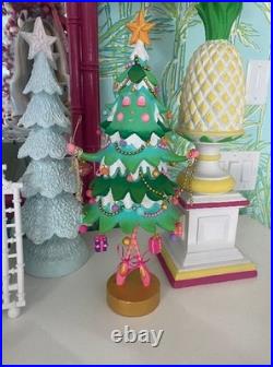 New! GlitterVille Pinesy On Pointe Christmas Tree Figurine