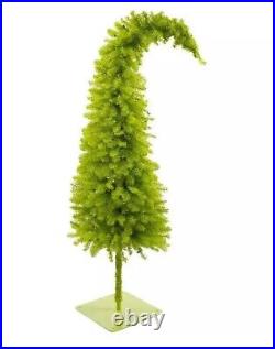 New Grinch 5ft Bright Green Whimsical Christmas Tree Hobby Lobby 2023 Sold Out