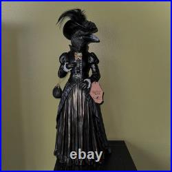 New HALLOWS EVE 20 Victorian Raven Couple Viral Halloween 2026 Decor NWT New HALLOWS EVE 20 Victorian Raven Couple Viral Halloween 2026 Decor NWT