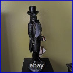 New HALLOWS EVE 20 Victorian Raven Couple Viral Halloween 2026 Decor NWT New HALLOWS EVE 20 Victorian Raven Couple Viral Halloween 2026 Decor NWT