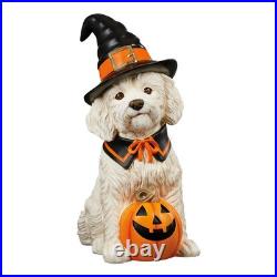New Halloween Witch Dog Greeter, Doodle