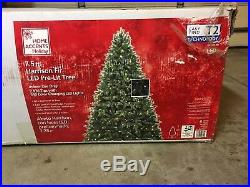 New Home Accents Holiday 7.5′ Pre-Lit Harrison Fir Christmas Tree