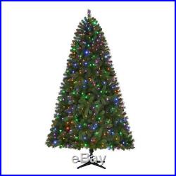 New Home Accents Holiday 7.5' Pre-lit LED Wesley Pine Christmas Tree