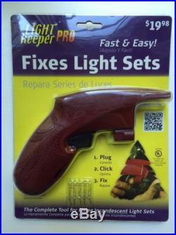 New Light Keeper Pro Christmas Lights Tester Repair Tool Tree Holiday Fix