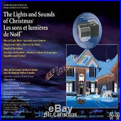 New Mr. Christmas Lights and Sounds of Christmas, Outdoor Gemmy Light Show