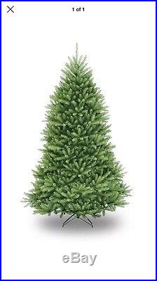 New National Tree Co. 7.5′ Dunhill Fir Hinged Christmas Tree=