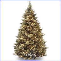 New National Tree Company 7.5′ Carolina Pine Pre-Lit Christmas Tree