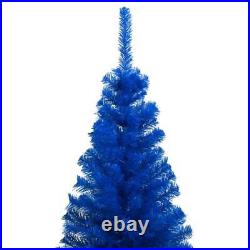 New Practicall vidaXL Artificial Christmas Tree with Stand Blue 59.1 PVC