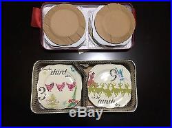 New Rosanna Collectible Set Of 12 Days Of Christmas Appetizer Plates