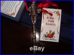 New SANTA'S MAGICAL KEY Christmas COMES With POEM & KEEPSAKE BOX Read & See Pics