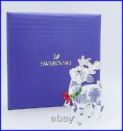 New SWAROVSKI 5532575 Holidays Santa’s Reindeer Figurine Deco Display Collector