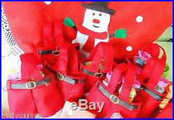 New Santa Pants Handbag Xmas Decor Wedding Candy/Gift Buckram Wine-Bag Christmas