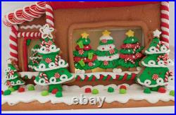 New Trimsetter Gingerbread House Light Up LED Christmas Tree Store 15T x 12.5L New Trimsetter Gingerbread House Light Up LED Christmas Tree Store 15T x 12.5L