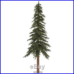 New Vickerman 9' Unlit Natural Alpine Christmas Tree