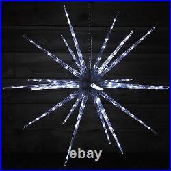 New Xmas Christmas White LED Starburst Fairy Light With Great Decorative Effect