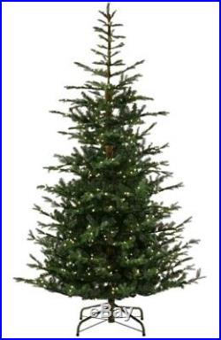 Nib $750 Martha Stewart 9ft Tall 700 Led Light Norwegian Spruce Christmas Tree