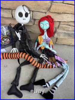 Nightmare Before Christmas 3ft Jack Sally Snake Zero Outdoor Hanging Decor SET 4 Nightmare Before Christmas 3ft Jack Sally Snake Zero Outdoor Hanging Decor SET 4