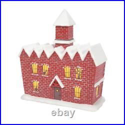 Nightmare Before Christmas Santa's Workshop Village Building