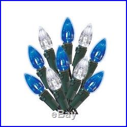 Noma/Inliten-Import 47704-88A LED Light Set, C3, Cool White & Blue, 70-Ct