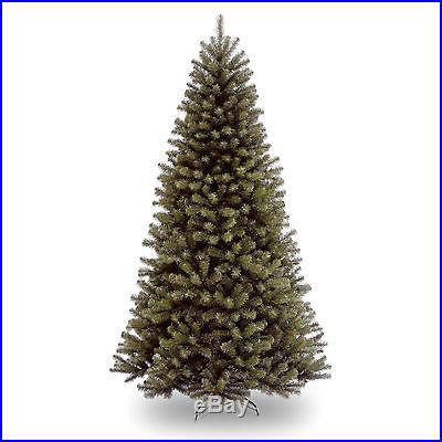 North Valley 7.5' Green Spruce Artificial Christmas Tree with Stand