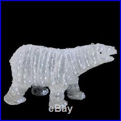 Northlight 26 Lighted Commercial Acrylic Polar Bear Christmas Display Decor