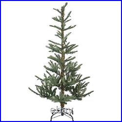 Northlight 4.5′ Layered Noble Fir Artificial Christmas Tree Clear LED Lights