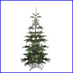 Northlight 7.5' Layered Noble Fir Artificial Christmas Tree Clear LED Lights