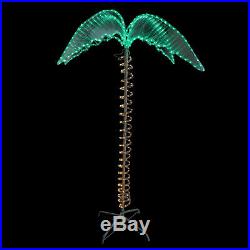 Northlight 7 Green and Tan Palm Tree Rope Light Outdoor Decoration