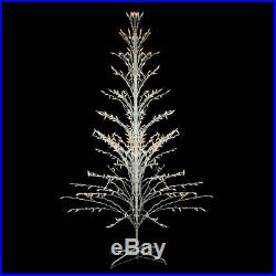Northlight 9′ Clear Lighted Cascade Twig Tree Outdoor Christmas Decoration