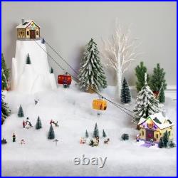 Northlight Animated Musical Trolley Car Ride LED Christmas Village Display