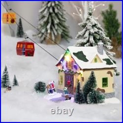 Northlight Animated Musical Trolley Car Ride LED Christmas Village Display Northlight Animated Musical Trolley Car Ride LED Christmas Village Display