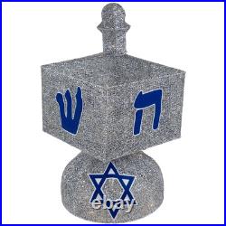 Northlight LED Lighted Hanukkah Dreidel Outdoor Decoration 37 Clear Lights