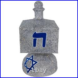 Northlight LED Lighted Hanukkah Dreidel Outdoor Decoration 37 Clear Lights