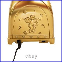 Northlight Pre-Lit Fiber Optic Color Changing Red Poinsettia Christmas Tree