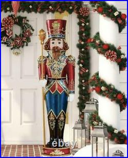 Nutcracker Christmas Decoration Large 6ft Soldier Ornament Outdoor Xmas Decor UK