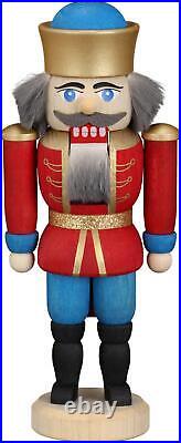Nutcracker King Red HxWxD = 12×5.5x4cm NEW Christmas Seiffen Nuts