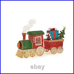 OUTDOOR TRAIN SET Christmas Yard Decoration Warm White LED Lights