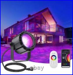 Ocean Wave Projector Light, 150W RGBW Color Changing Water Wave Light