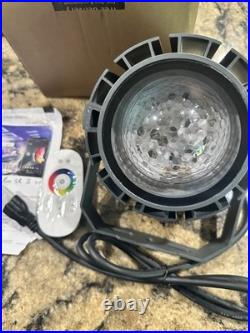 Ocean Wave Projector Light, 150W RGBW Color Changing Water Wave Light