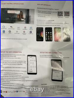 Ocean Wave Projector Light, 150W RGBW Color Changing Water Wave Light