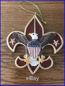 Official Boy Eagle Boy Scouts of America Emblem Christmas Ornament -Kurt Adler