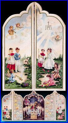 Old Catholic Conditioned Calendar Dell 31 Türchen Gorgeous Illustrated